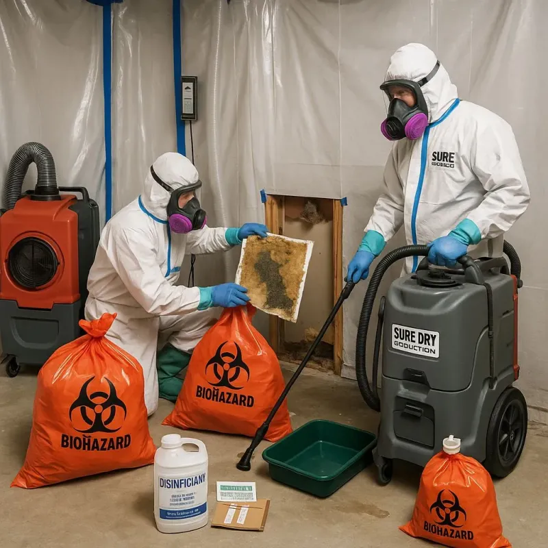 Contaminated Water Handling Protocols process in Westchase, FL